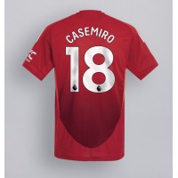 Camiseta Manchester United Casemiro #18 Primera Equipación 2024-25 manga corta